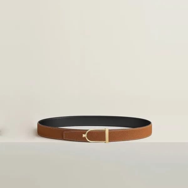 에르메스 남성 Ecrin 버클 리버서블 벨트 - Hermes Mens Ecrin Buckl… - 1