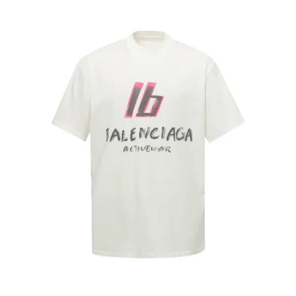 발렌시아가 남성 라운드 반팔 티셔츠 - Balenciaga Mens Round Tshirt… - 1