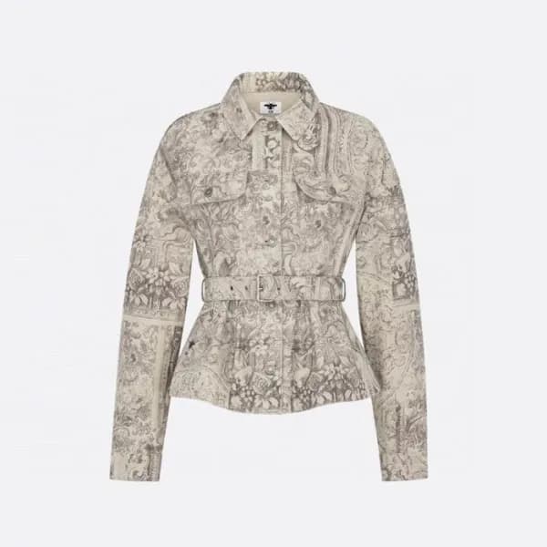 디올 여성 벨트 재킷 - Dior Womens Belted Jacket - dic7337x - 1