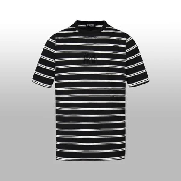 미우미우 남성 라운드 반팔 티셔츠 - Miumiu Mens Round Tshirt - mi… - 1