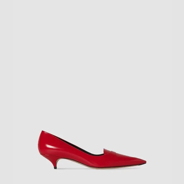 더 로우 여성 Vasko 가죽 슈즈 - The Row Womens Vasko Leather… - 1