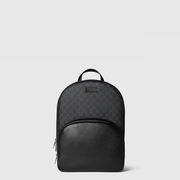 구찌 남성 태그 장식 미디엄 GG 백팩 - Gucci Mens Medium GG Backp… - 1