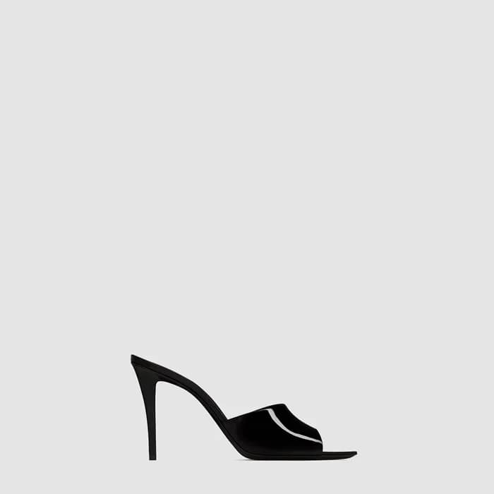 입생로랑 여성 페이턴트 Romy 뮬 - Saint Laurent Romy Patent Le… - 1