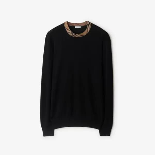 버버리 남성 라운드 스웨터 - Burberry Mens Round Sweater - buc… - 1