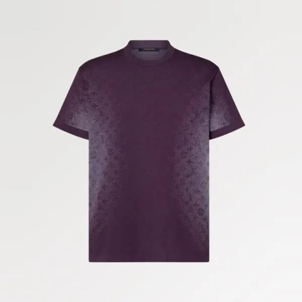 루이비통 남성 라운드 반팔 티셔츠 - Louis vuitton Mens Round Tshi… - 1
