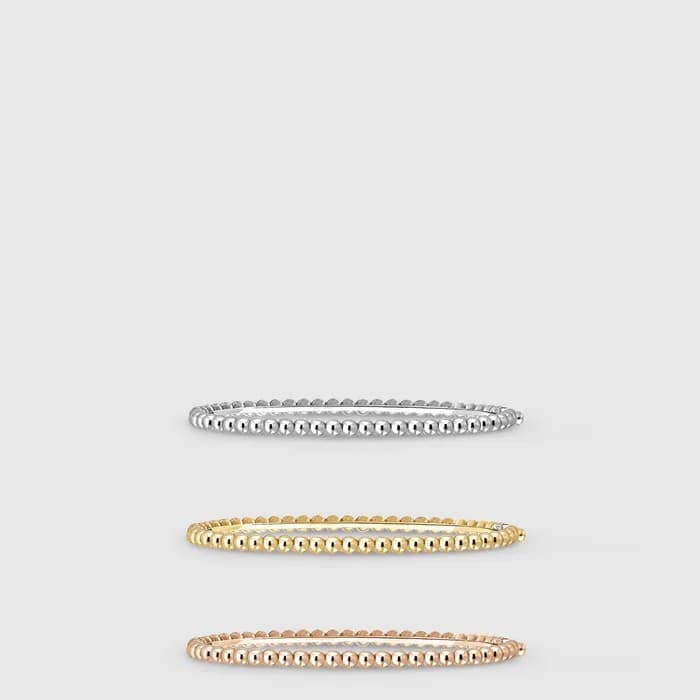 반클리프 아펠 여성 뻬를리 브레이슬릿 - Van Cleef & Arpels Womens P… - 1