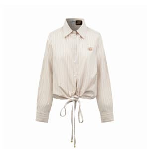 로에베 여성 이비자 블렌드 스트라이프 셔츠 - Loewe Womens Ibiza Strip…