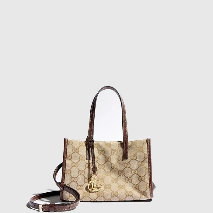 구찌 여성 더블 G 참 스몰 토트백 - Gucci Womens Double G Charm Small Tote Bag - gub16904x - 1
