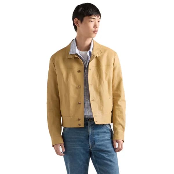 프라다 남성 가죽 자켓 - Prada Mens Leather Jacket - prc16751x - 1