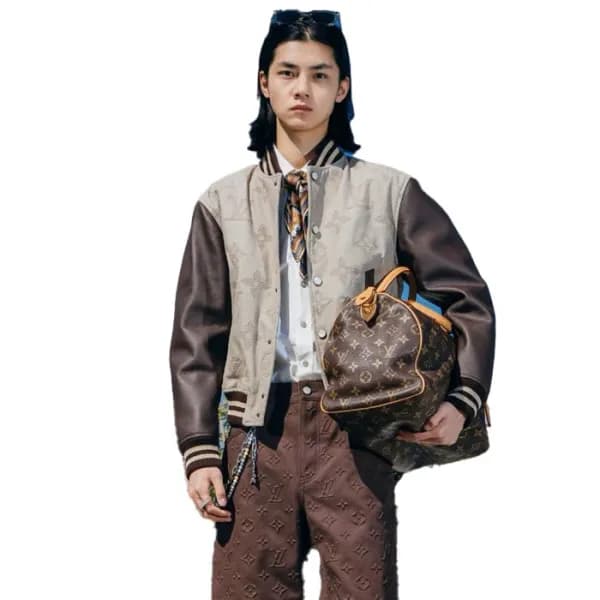 루이비통 남성 가죽 자켓 - Louis vuitton Mens Leather Jacket - lvc17070x - 1