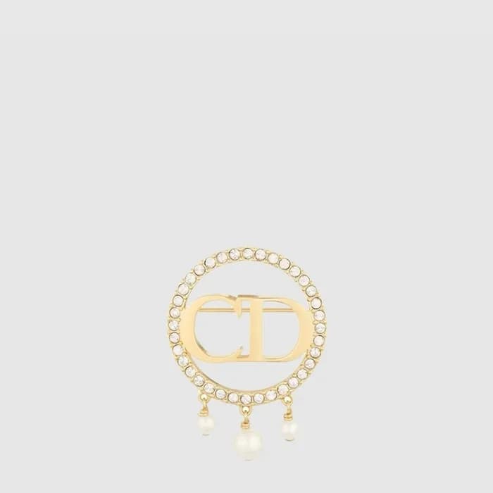 디올 여성 쁘띠 CD 브로치 - Dior Womens Petit CD Brooch - acc9838x - 1