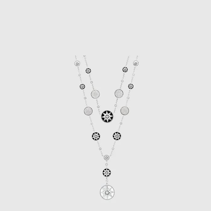 디올 여성 로즈 데 방 롱 네크리스 - Dior Womens Rose des Vents Long Necklace - acc9906x - 1