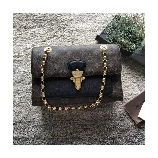 Louis Vuitton Monogram Victoire Women Chain Shoude… - 1