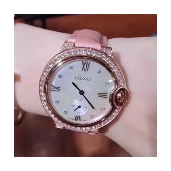 CARTIER LADIES QUARTZ - 까르띠에 레이디스 쿼츠,8색(진핑크,연핑크,브라… - 1