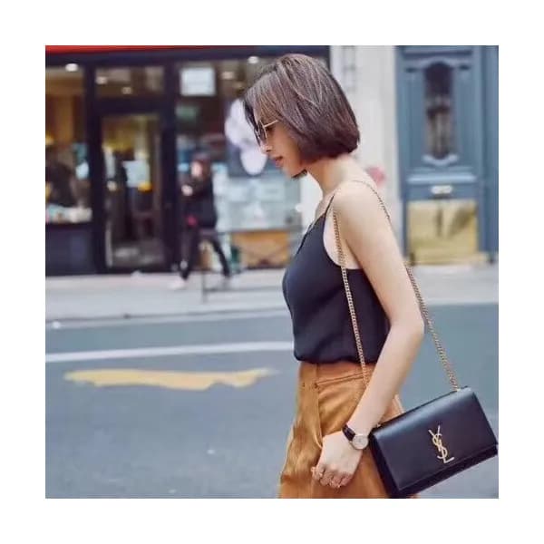 Saint Laurent Women Chain Satchel Shoulder Bag ,24… - 1