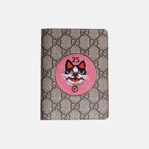Gucci GG Supreme Passport Case 506275 - 구찌 GG 수프림 … - 1