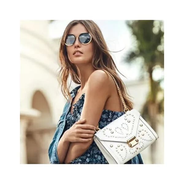 Michael Kors 2018 Leather Whitney Chain Shoulder B… - 1
