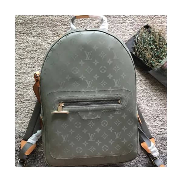 Louis Vuitton 2018 Monogram Titanium Back Pack,43c… - 1
