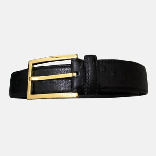 Prada 2019 Mens Classic Logo Business Leather Belt… - 1
