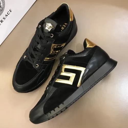 Versace 2019 Mens Signature Medusa Logo Sneakers B… - 1