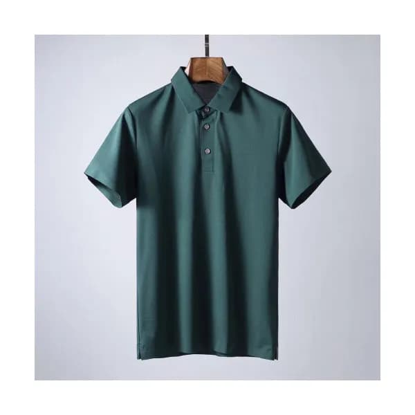 Burberry 2019 Mens Business Polo Cotton Short Slee… - 1