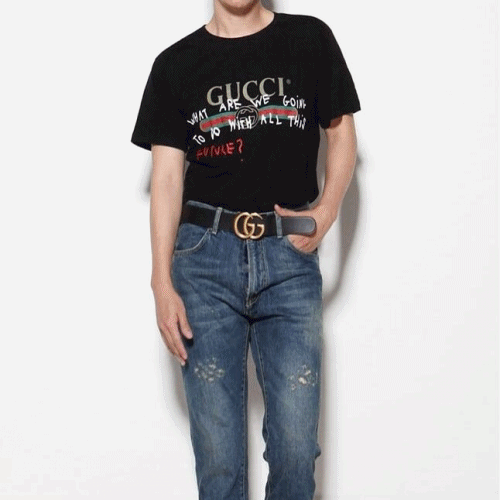 Gucci 2019 Mm/Wm CoCo Capitan Cotton Short Sleeved… - 1