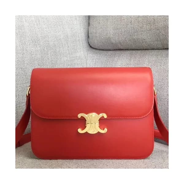 Celine 2019 Leather Women Large Shoulder Bag,24CM … - 1