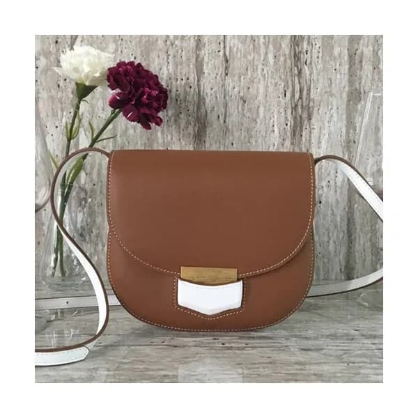 Celine Leather Trotteur Shoulder Bag,19CM - 셀린느 레더… - 1