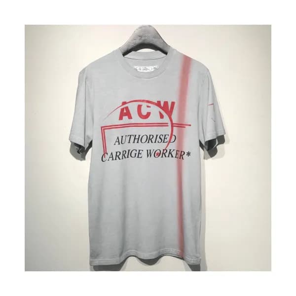 A-cold-wall 2019 Mm/WmLogo Printing Cotton Short S… - 1