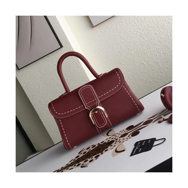 Delvaux 2019 Leather Tote Shoulder Bag,28s CM - 델보… - 1