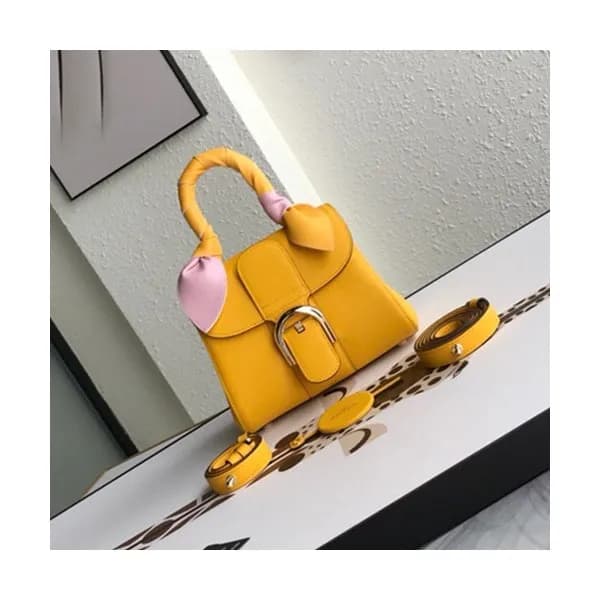 Delvaux 2019 Leather Tote Shoulder Bag,20CM - 델보 2… - 1