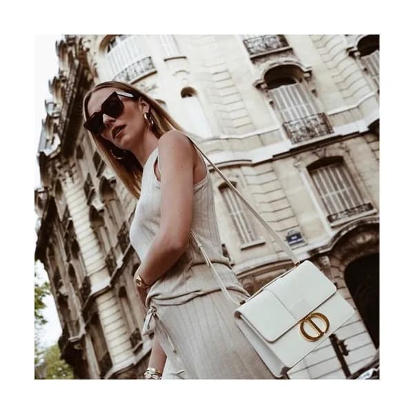 Dior 2019 Leather CD Buckle Shoulder Bag,24CM - 디올… - 1