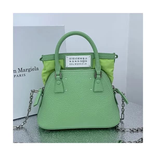Maison Margiela 2019 5AC Leather Tote Shoulder Bag… - 1