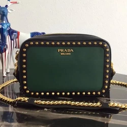 Prada 2019 Stud Chain Shoulder Bag,21cm - 프라다 2019… - 1