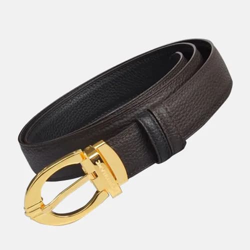 Montblanc 2019 Mens Leather Belt - 몽블랑 2019 남성용 레더… - 1