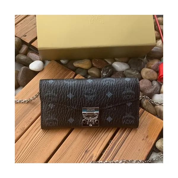 MCM 2019 Visetos Wallet Chain Shoulder Cross Bag,1… - 1