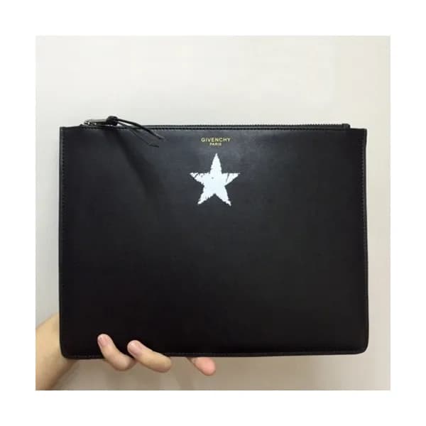 Givenchy 2019 Leather Clutch Bag,30cm - 지방시 2019 레… - 1