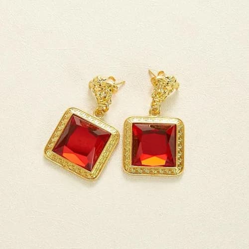 Versace vintage Earring - 베르사체 빈티지 이어링 ver0006.컬러… - 1