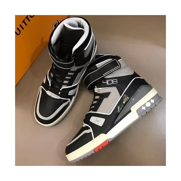 Louis vuitton 2019 Mens Leather Sneakers - 루이비통 2… - 1