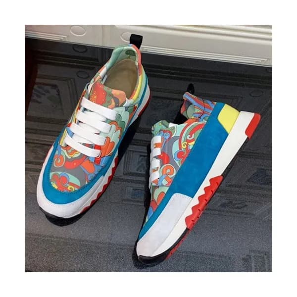 Hermes 2019 Ladies Canvas & Leather Sneakers - 에르메… - 1