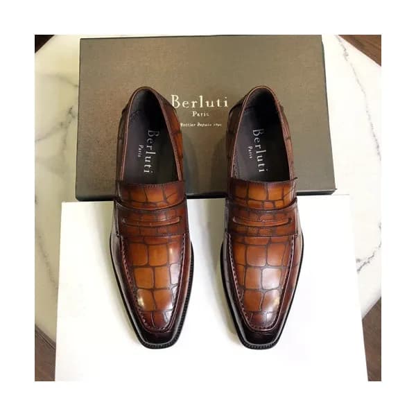 Berluti 2019 Mens Leather Oxford Shoes - 벨루티 2019… - 1