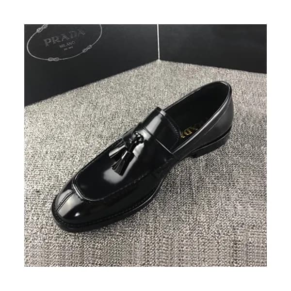 Prada 2019 Mens Leather Shoes - 프라다 2019 남성용 레더 슈즈… - 1