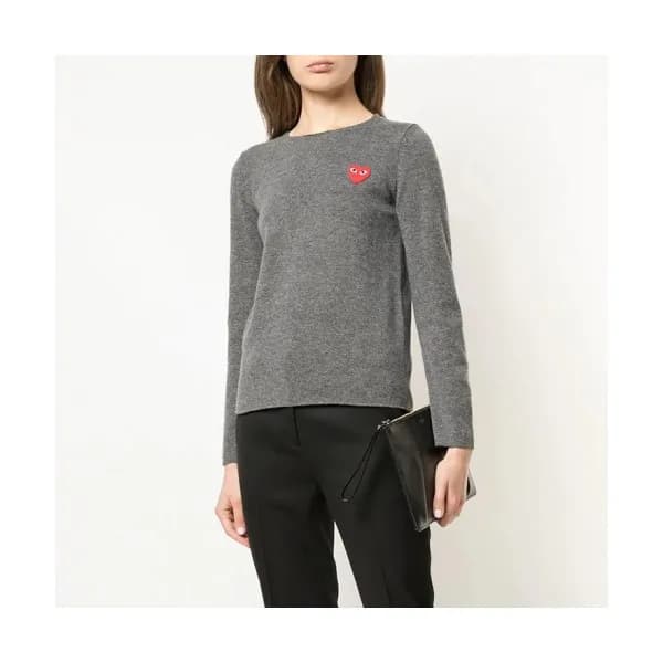 Cdgplay 2019 Womens Wool Sweater - 꼼데가르송 2019 여성 라… - 1