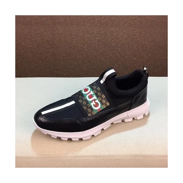 Gucci 2019 Mens Leather Sneakers - 구찌 2019 남성용 레더 … - 1