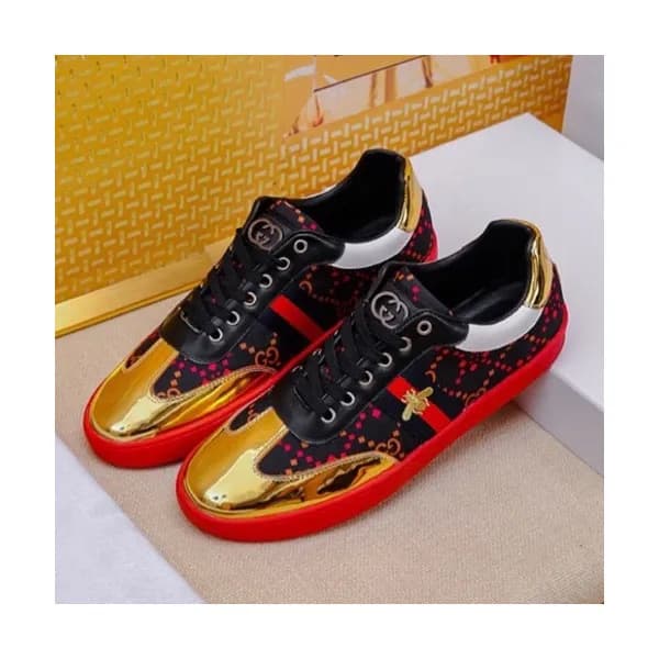Gucci 2019 Mens Leather Sneakers - 구찌 2019 남성용 레더 … - 1
