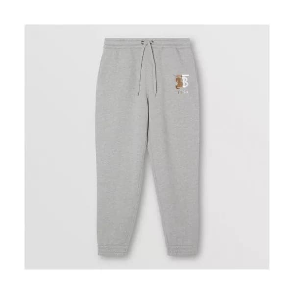 Burberry 2019 Mens Logo Cotton Training Pants - 버버… - 1