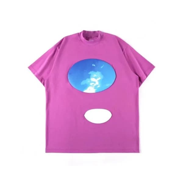 Kanye west 2019 Mm/Wm Logo Oversize Cotton Short S… - 1