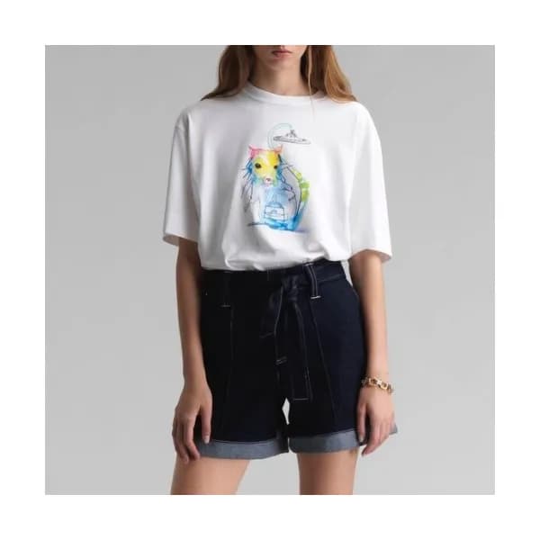[매장판]Chloe 2020 Mm/Wm Animal Cotton Short Sleeved … - 1