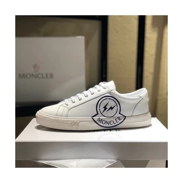 Moncler 2020 Mens Leather Sneakers - 몽클레어 2020 남성용… - 1