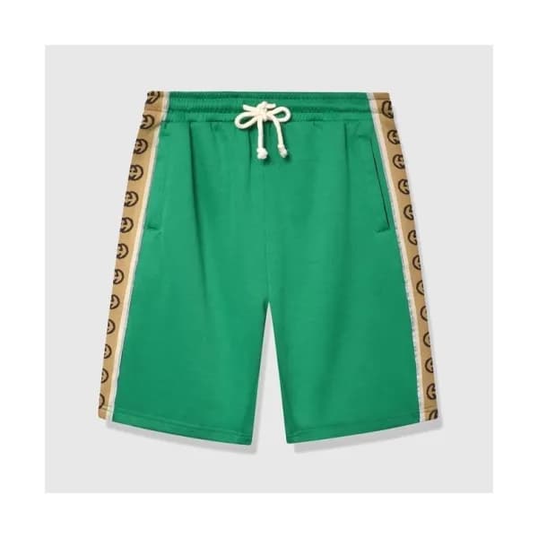 [구찌]Gucci 2020 Mens Logo Modern Cotton Half Pants … - 1